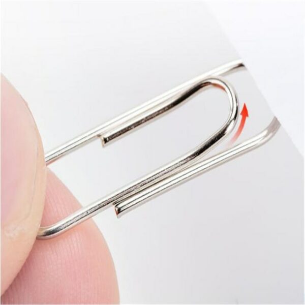 Stationary Accessories Notebook Memo Pad Filing Paper Clips Bookmark Binder Paperclips Student Office Binding Supplies 4