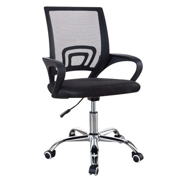 Swivel Chair Student Seat Computer Chair Mesh Modern Minimalist Office Chair Bow Shaped Office Chair Staff 3