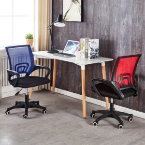 Swivel Chair Student Seat Computer Chair Mesh Modern Minimalist Office Chair Bow Shaped Office Chair Staff