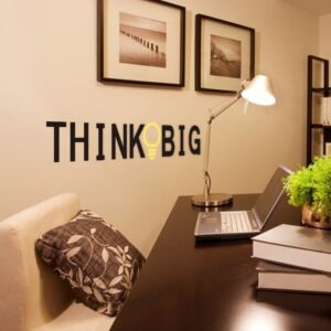 Think Big Decals Decor Diy Wall Sticker Decal Mural Home School Study Office Decoration 1