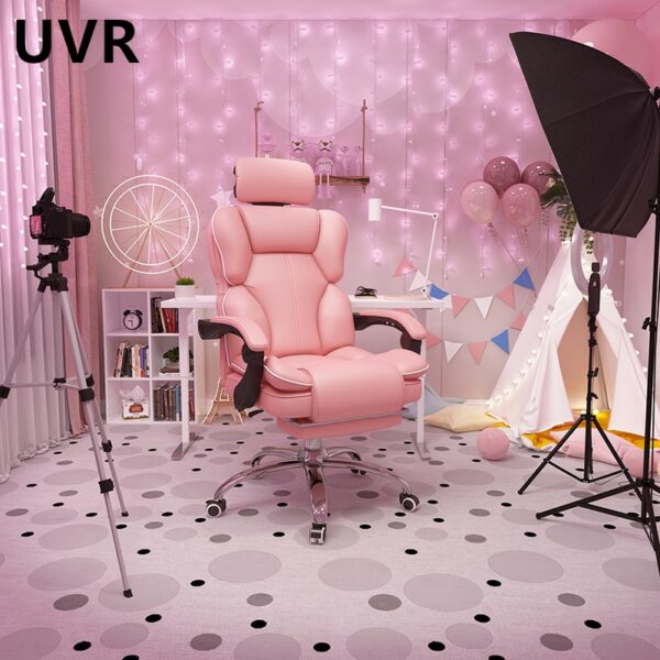 Uvr Adjustable Live Gamer Chairs Wcg Gaming Chair Can Lie Down Office Chair Ergonomic Computer Chair 3
